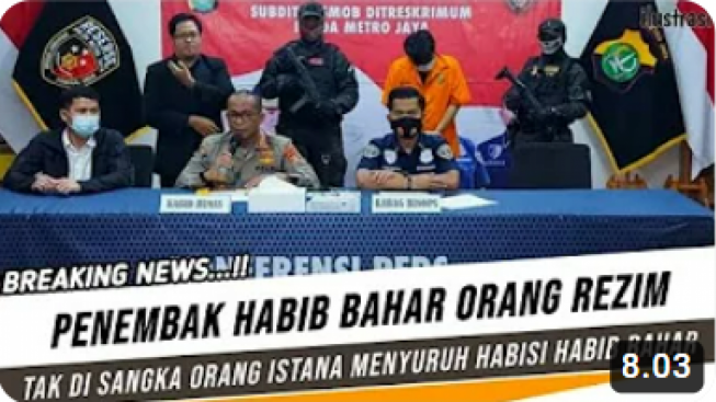 Cek Fakta: Terungkap, Penembak Habib Bahar Orang Suruhan Istana