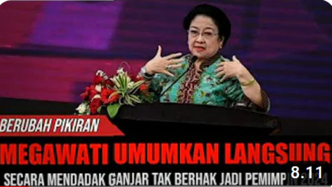 Cek Fakta: Megawati Batal Usung Ganjar Pranowo Jadi Capres