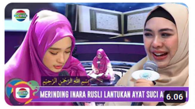 CEK FAKTA: Ustazah Oki Setiana Dewi Teteskan Air Mata Saat Inara Rusli Lantunkan Ayat Suci, Benarkah?