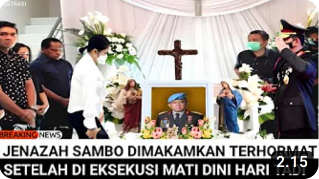CEK FAKTA: Jenazah Ferdy Sambo Dimakamkan Secara Terhormat