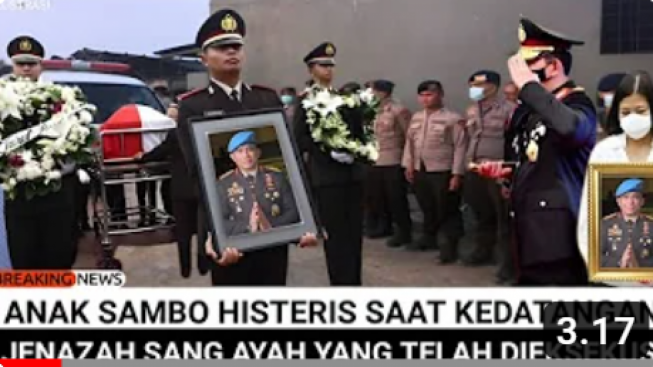 CEK FAKTA: Anak Ferdy Sambo Pingsan saat Kedatangan Jenazah Sang Ayah Usai Dieksekusi