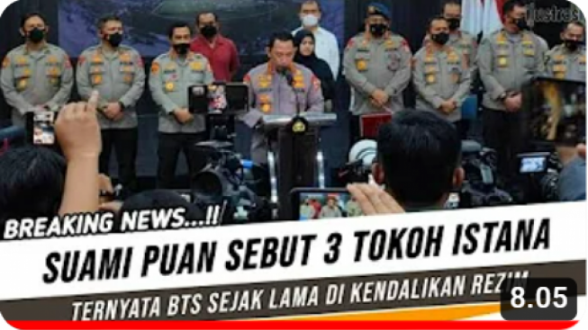 Cek Fakta: Suami Puan Maharani Sebut 3 Tokoh Besar Istana Dalang Kasus Korupsi BTS 4G