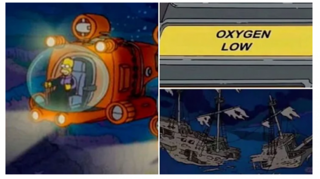 Viral Episode The Simpsons Diduga Ramal Hilangnya OceanGate, Kapal Selam Wisata Titanic