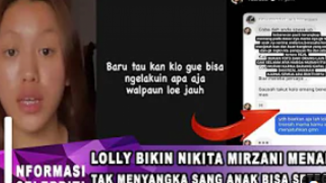 CEK FAKTA: Lolly Disebut Tega, Usai Ancam Balik Nikita Mirzani