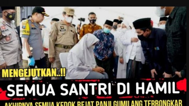 CEK FAKTA: Mengejutkan! Semua Santri Dihamili Panji Gumilang, Benarkah?