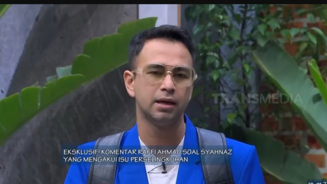 Raffi Ahmad Soal Syahnaz Sadiqah yang Akui Selingkuh dengan Rendy Kjaernett: Siapapun yang Terkena Musibah, Kita Doakan Dapat Hikmahnya