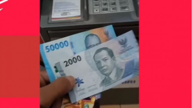 Ngenes, Lelaki Ini Dapat Uang Rp 2.000 Saat Tarik Pecahan Rp 50.000 di ATM