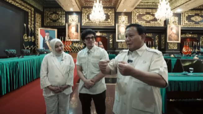 Kunjungi Kantor Prabowo Subianto, Atta Halilintar Panik Singgung Hal Ini