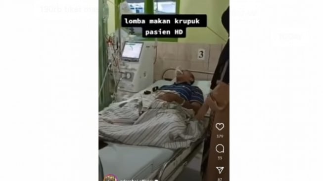 Tuai Pro Kontra, Rumah Sakit Adakan Lomba Makan Kerupuk untuk Pasien Cuci Darah