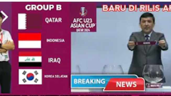 Hasil Drawing Pembagian Grup Piala Asia U23 2024, Indonesia Satu Grup ...