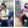 Bikin Haru, Momen Pasangan Tuna Netra Naik Kereta Sambil Bawa Bayi