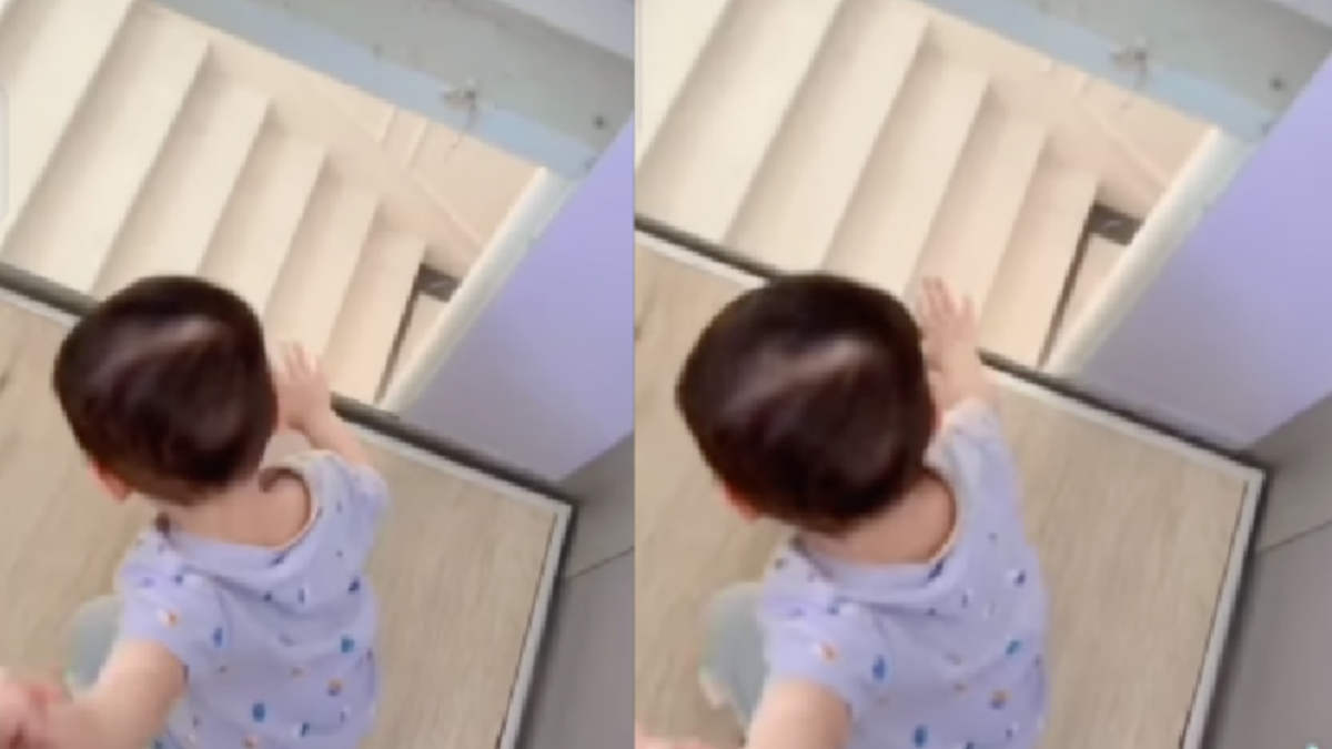 Jari Cipung nyaris terjepit lift