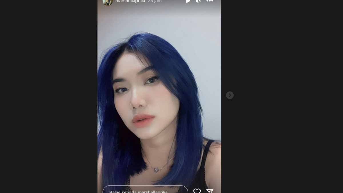 Penampilan baru Marshella Aprilia