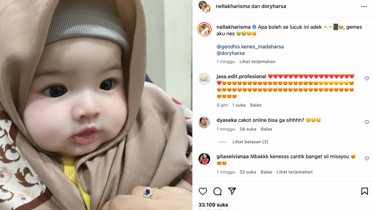 Kenes, putri Nella Kharisma