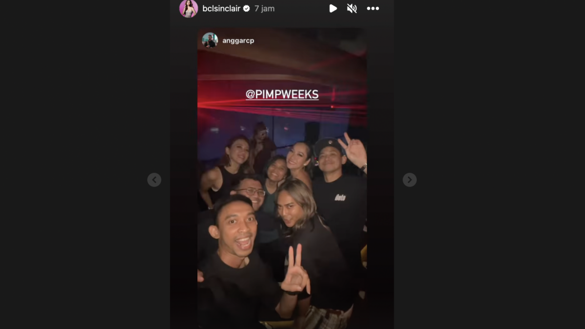 BCL dan Tiko bersama kawan-kawannya