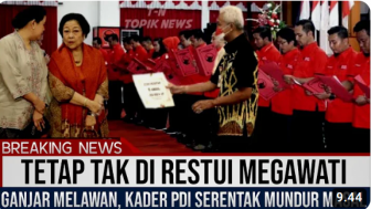 CEK FAKTA: Ganjar Pranowo dan Kader PDIP Mundur Massal Buntut Megawati Tak Beri Tiket Capres, Benarkah?