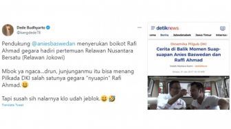 Raffi Ahmad Terancam Diboikot Massa Pro Anies, Ditertawakan Loyalis Jokowi: Junjunganmu Pernah 'Suap' Raffi!