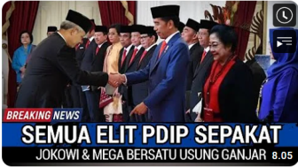CEK FAKTA: Ganjar Pranowo Full Senyum, Megawati dan Jokowi Restui Maju Capres 2024, Benarkah?