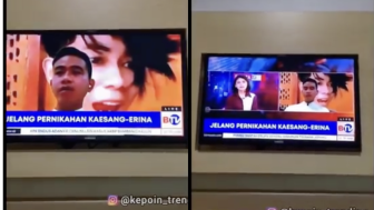 Gibran Rakabuming Terkena Virus Dilan Cepmek sampai Dibuat Background Live Wawancara TV, Warganet: Miris!