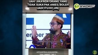 Ustad Adi Hidayat sebut orang yang tidak Suka Anies boleh jadi...JIN, Alifurrahman: Ini FATAL sekali!