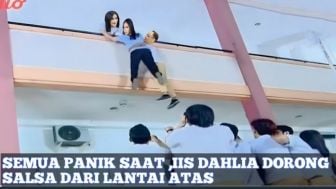 CEK FAKTA: Iis Dahlia Dorong Salsha dari Lantai 6 hingga Nyaris Tewas