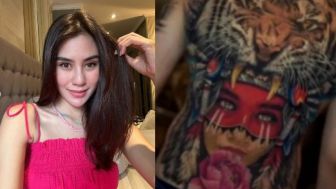 Saking Ngebetnya Sama Syahnaz Sadiqah, Rendy Kjaernett Tato Muka Adik Raffi Ahmad di Punggung