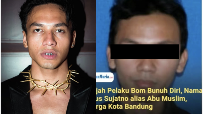 Netizen Sebut Wajah Pelaku Bom Bunuh Diri di Bandung Sekilas Mirip Jefri Nichol