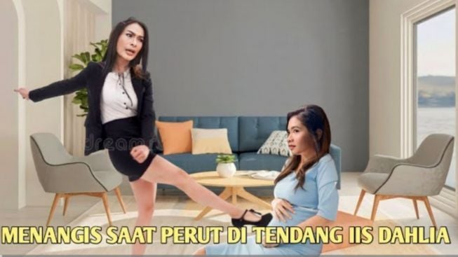 CEK FAKTA: Tak Kunjung Digugurkan, Iis Dahlia Tendang Perut Salsha hingga Bayi Nyaris Keluar