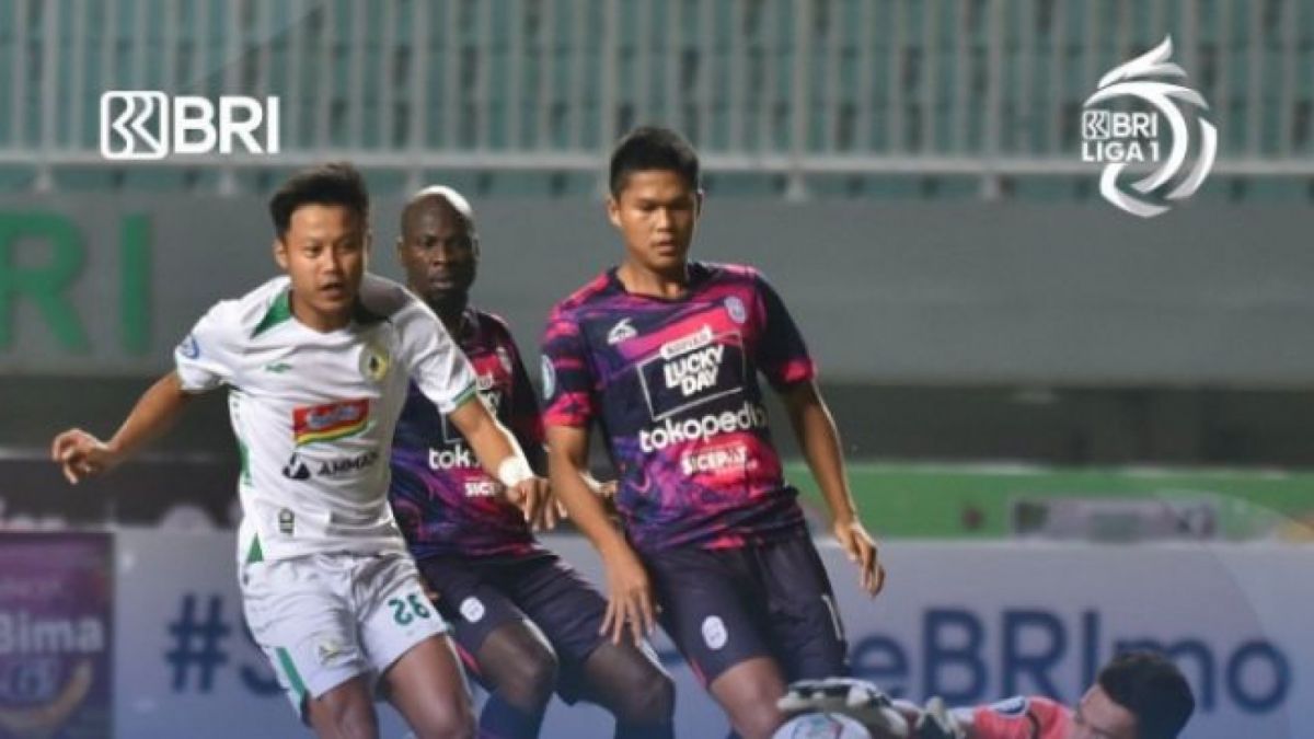 PSS Sleman tahan imbang RANS Nusantara FC 3-3 di pekan kedua Liga 1 2022. [(Instagram/liga1match)]