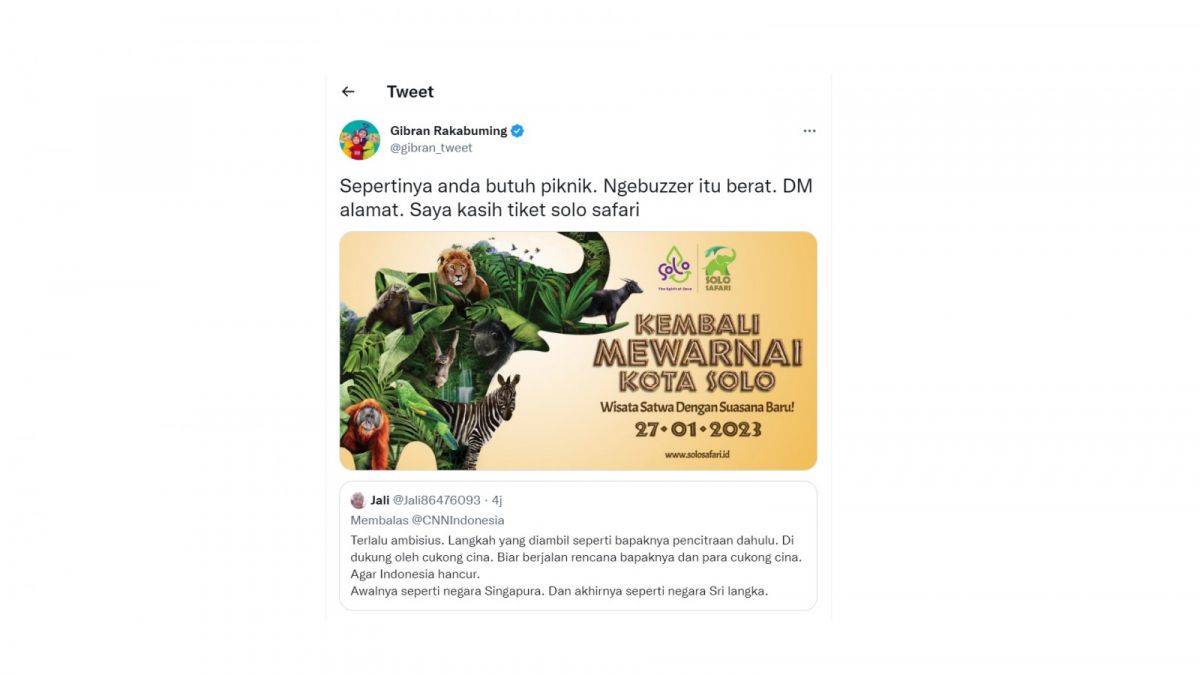 Tanggapan Gibran Rakabuming soal kesiapan dirinya menjadi cagub [(screenshot)]