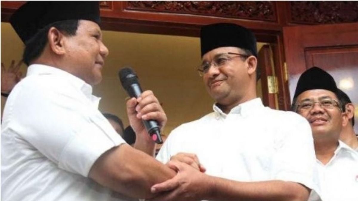 Anies Baswedan dan Prabowo Subianto di kediaman Prabowo, Kertanegara, Jakarta. [Ist]