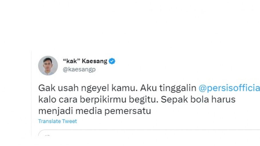 Cuitan Kaesang Pangarep [(Twitter)]