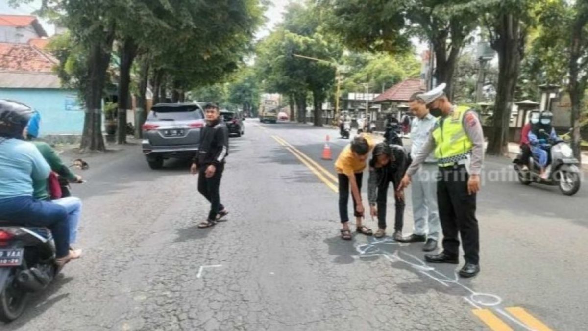 Lokasi TKP Audi A6 tabrak mahasiswi Cianjur [Beritajatim]