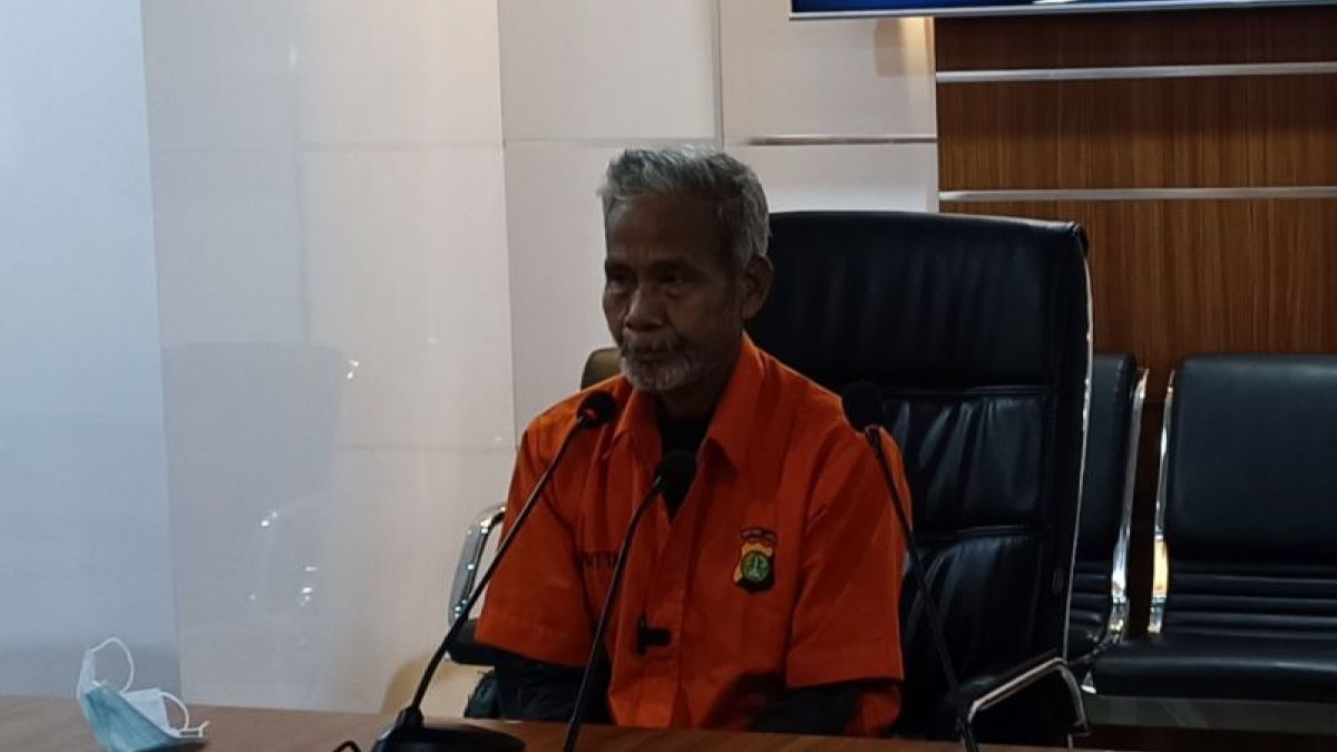 Duloh alias Solihin, salah satu tersangka pembunuhan berantai di Bekasi, Cianjur dan Garut. [Antara]
