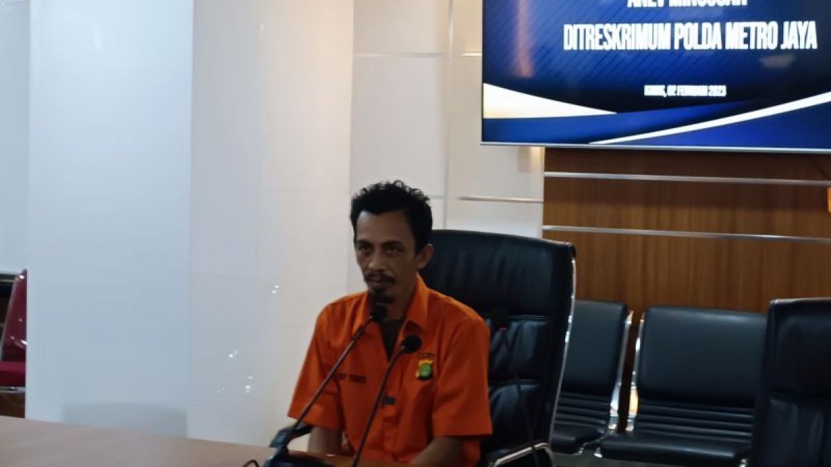 M Dede Solehudin salah satu tersangka pembunuhan berantai di Bekasi, Garut dan Cianjur. [Antara]