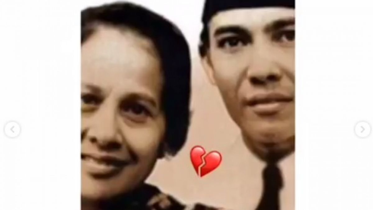 Soekarno dan Inggit Garnasih [Instagram/@lambegosiip]