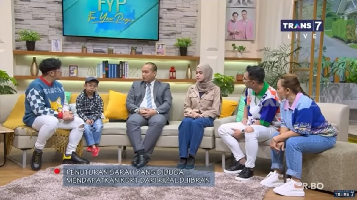 Sarah istri Rizal Djibran [(YouTube/FYP)]