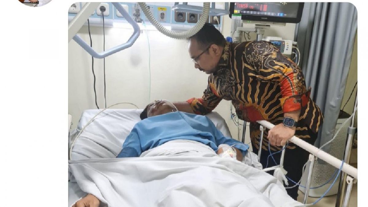 Menag Yaqut jenguk David, anak pengurus GP Ansor [Twitter]