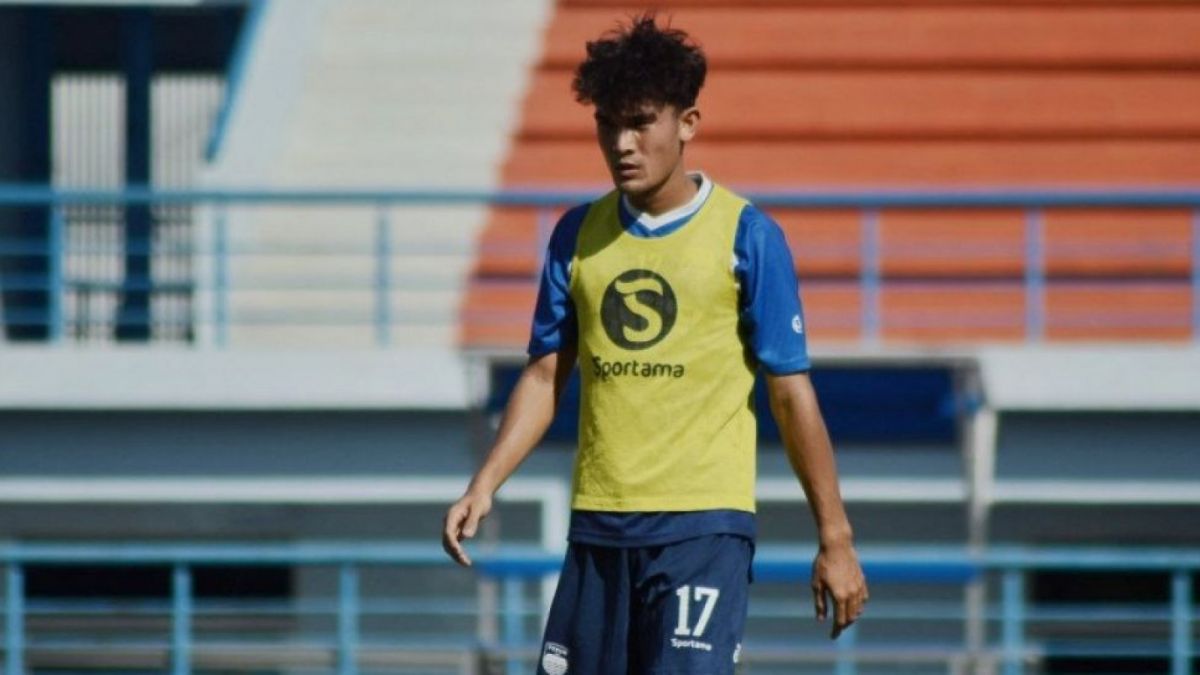 Bek Sayap Persib Bandung, Zalnando. (ANTARA/Bagus Ahmad Rizaldi)