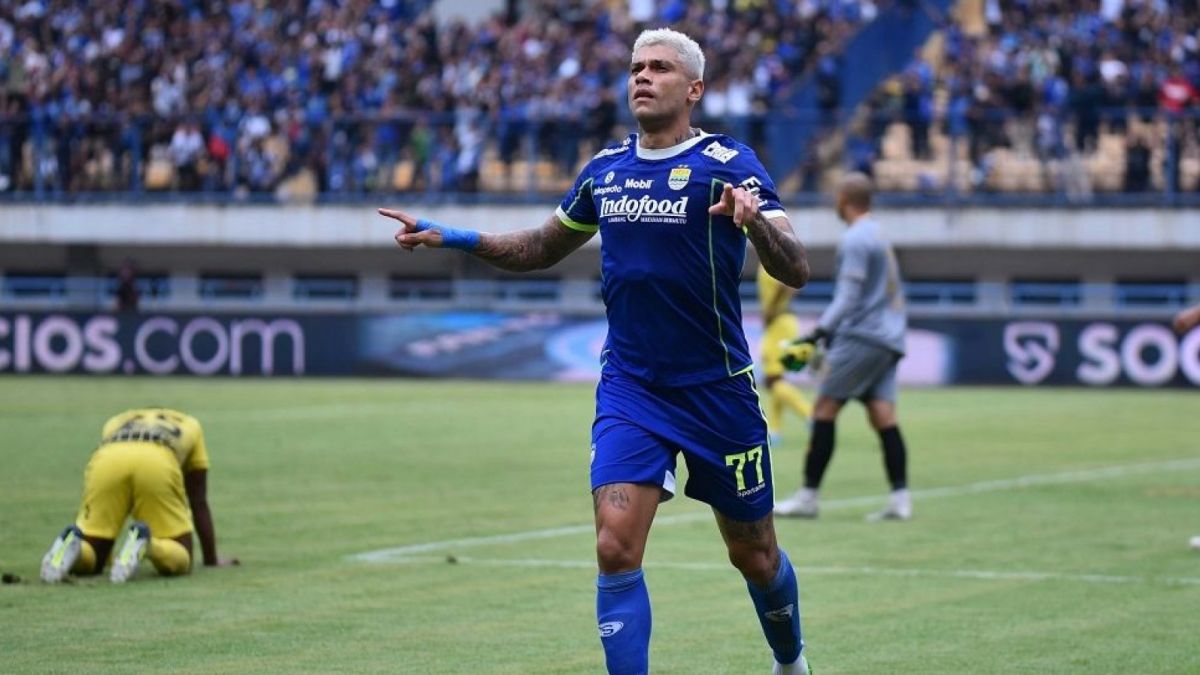 Selebrasi Ciro Alves [Persib.co.id]