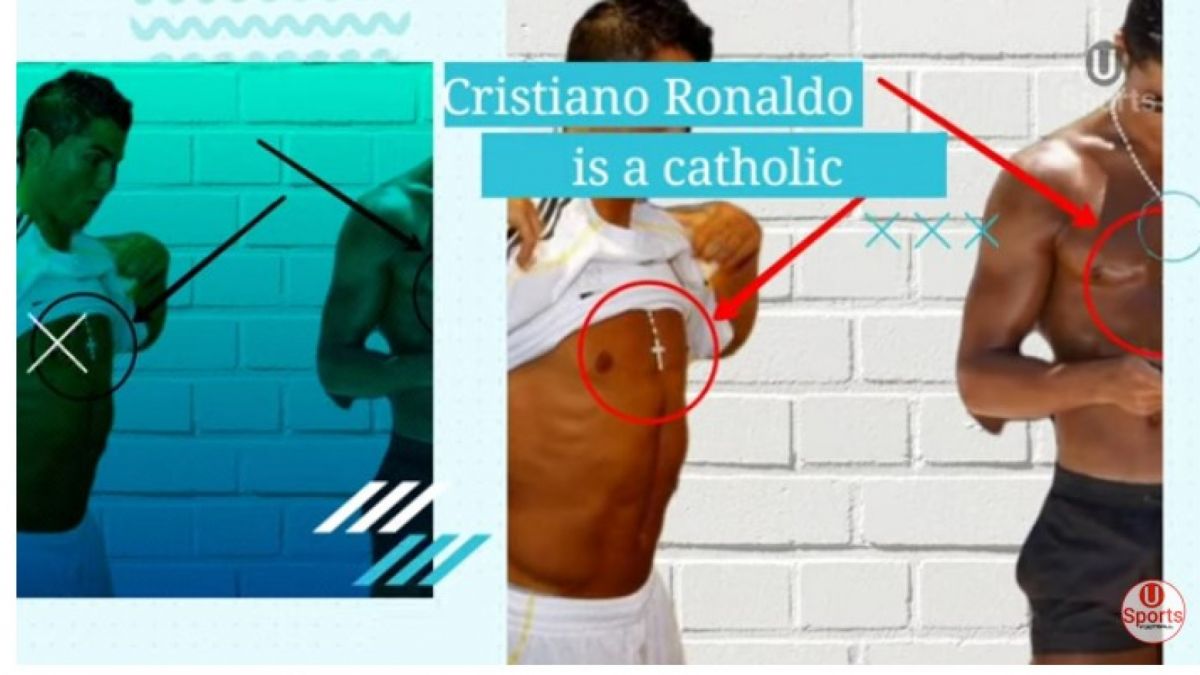 CEK FAKTA: Simak bukti lain dari Cristiano Ronaldo soal kesetiaan imannya [[screenshot: YouTube].]