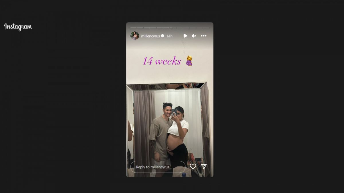 Unggahan Millen Cyrus. [[Instagram]]