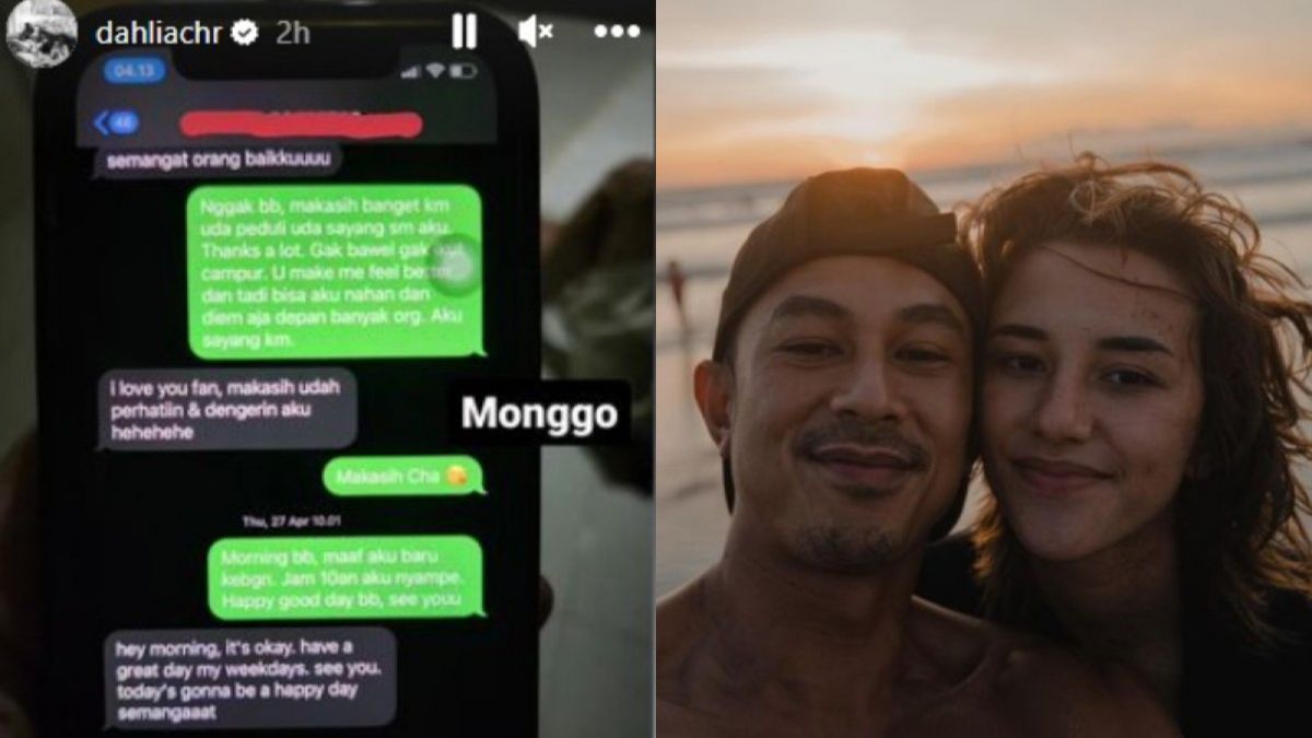 Fandy Christian dan Dahlia Poland [(Instagram/kolase)]