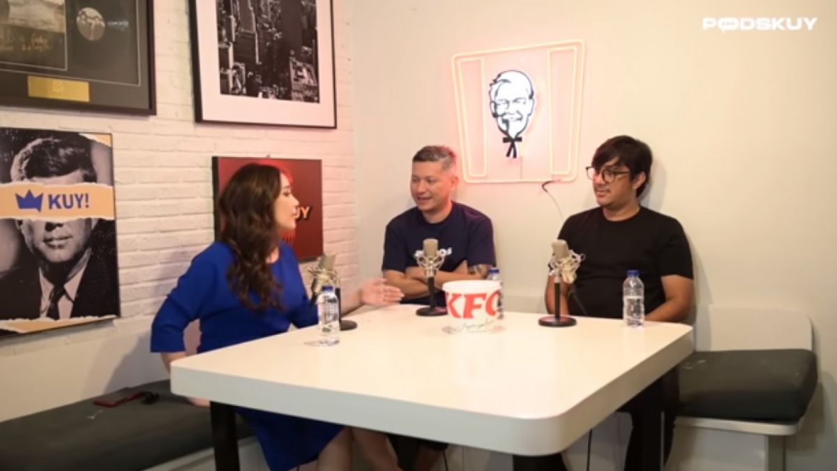 Podcast Gading Martin dan Andrey Taulany [(YouTube/Kuy Entertainment)]