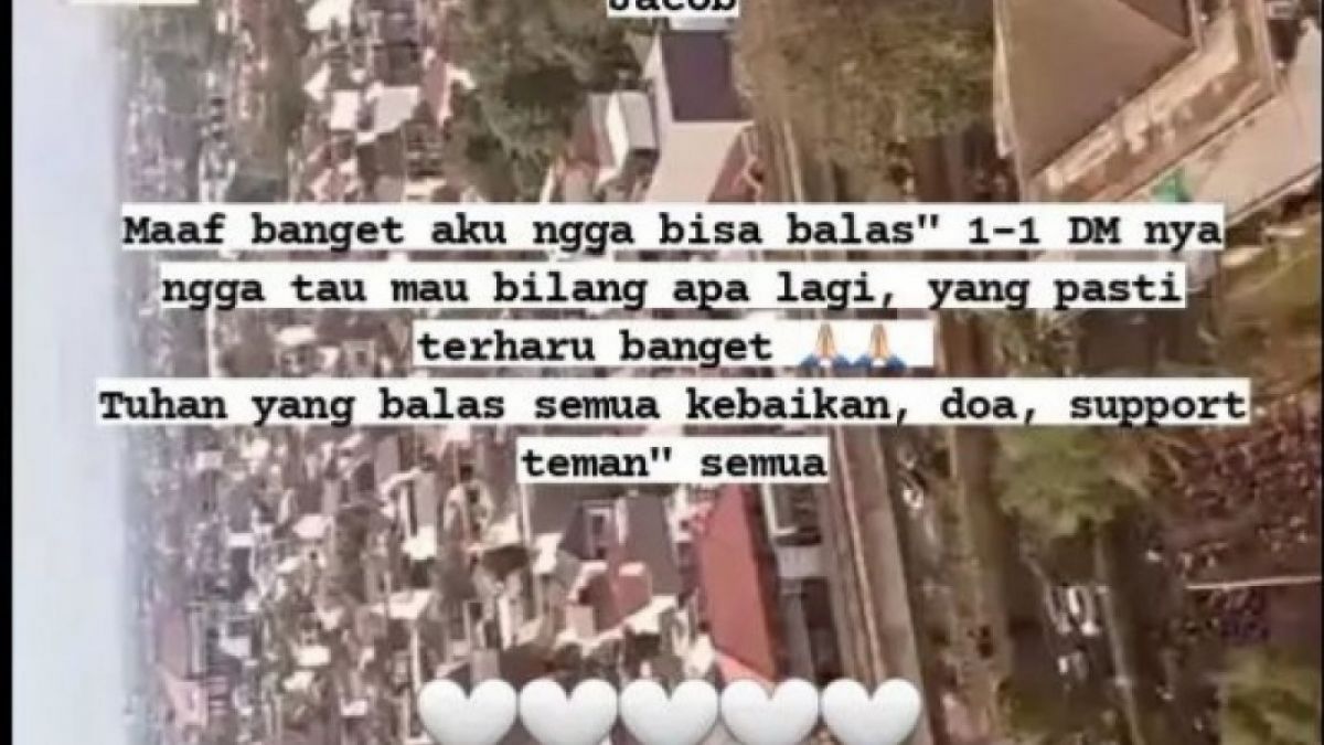 Unggahan Instagram Story Lady Nayoan. (Sumber: Instagram @ladynayoan)