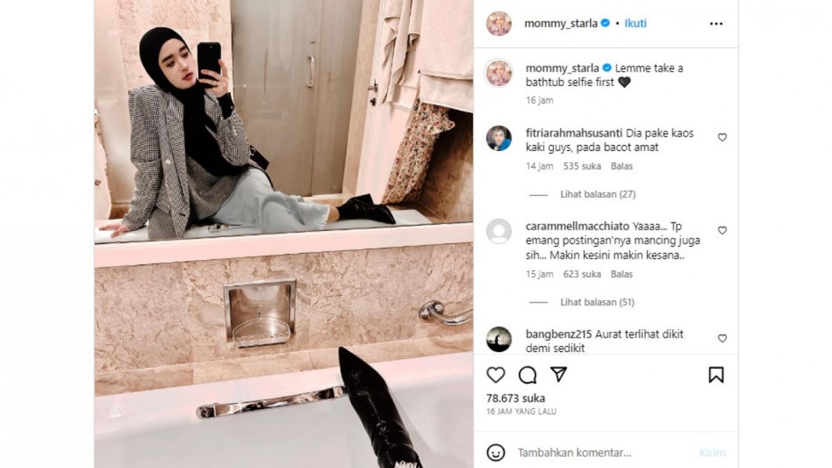 Postingan Inara Rusli [(Instagram)]