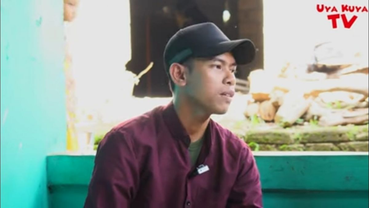 Fahmi Husaeni, sosok yang peduli keselamatan pengantin perempuan. Kini ia sudah menjatuhkan talak [[screenshot YouTube Uya Kuya TV].]