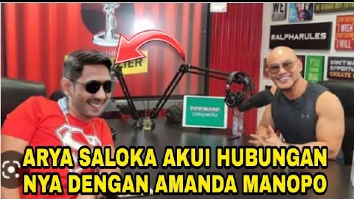 Benarkah Arya Saloka akui hubungannya dengan Amanda. [[YouTube/Amanda channel]]