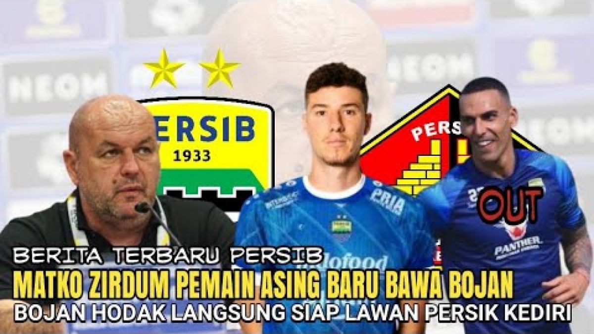 Benarkah Bojan Hodak merombak pemain asing Persib Bandung. [[YouTube/HF SPORT]]