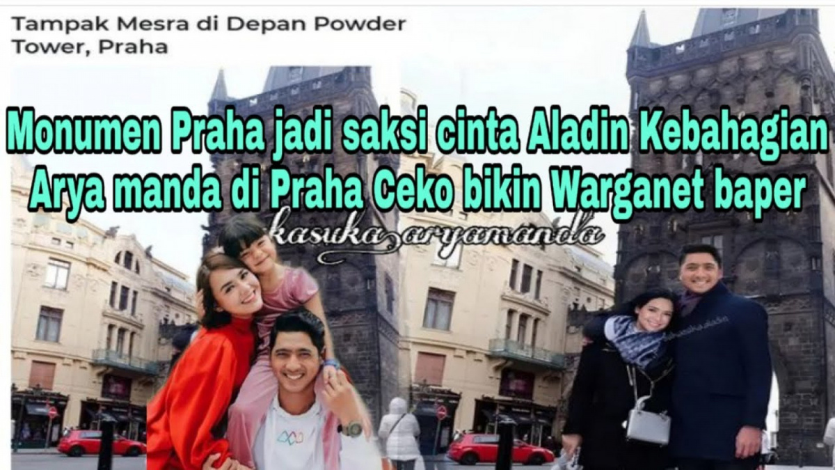 Benarkah Arya Saloka dan Amanda Manopo liburan ke Ceko. [[YouTube/HR.OFFICIAL]]